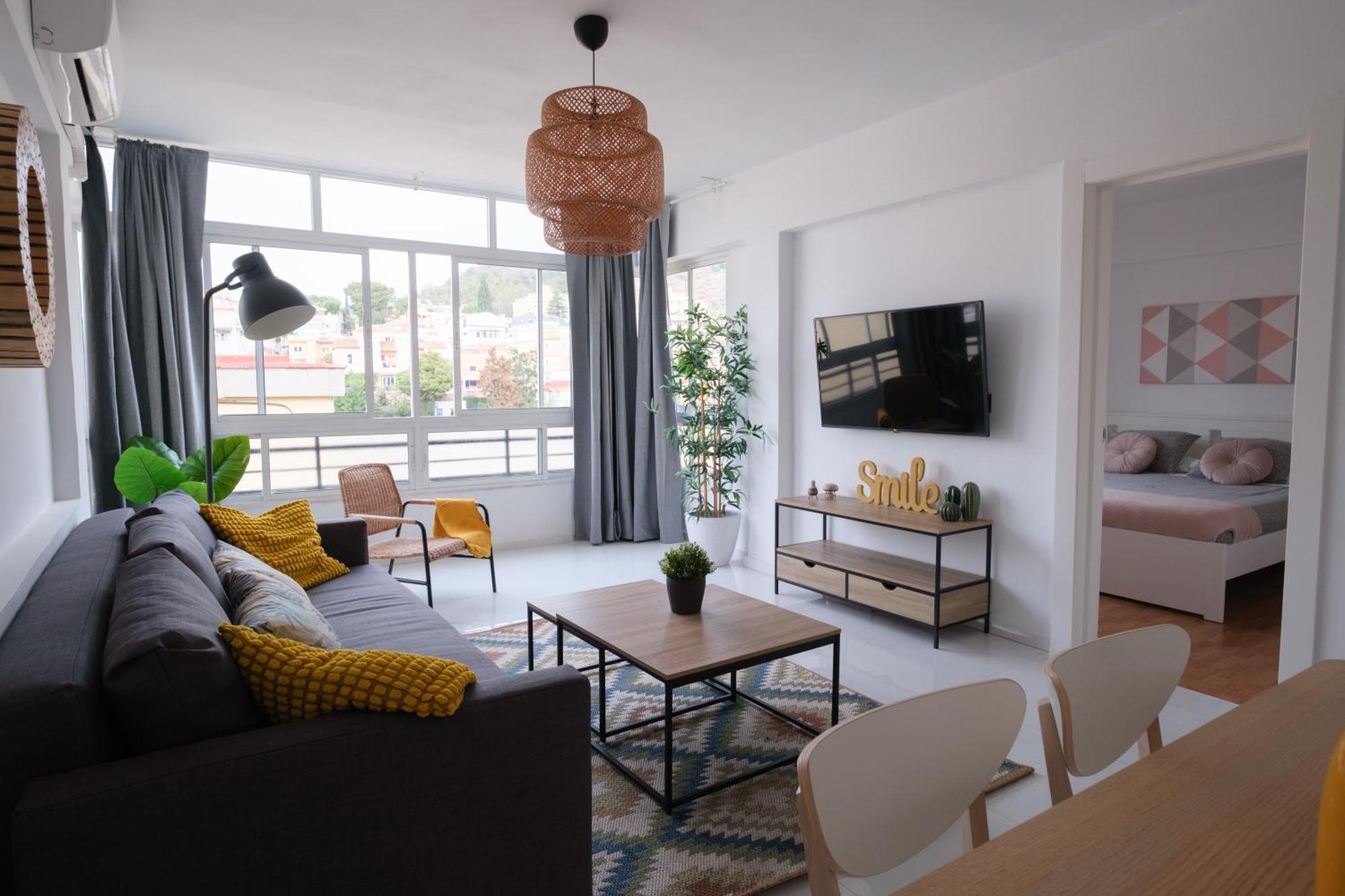 Wonderful Central Apartment Panoramics Views Wifi Malaga Luaran gambar