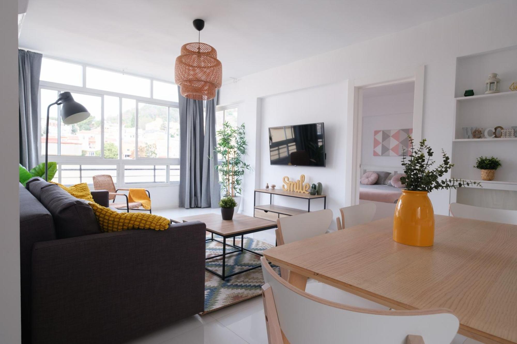 Wonderful Central Apartment Panoramics Views Wifi Malaga Luaran gambar